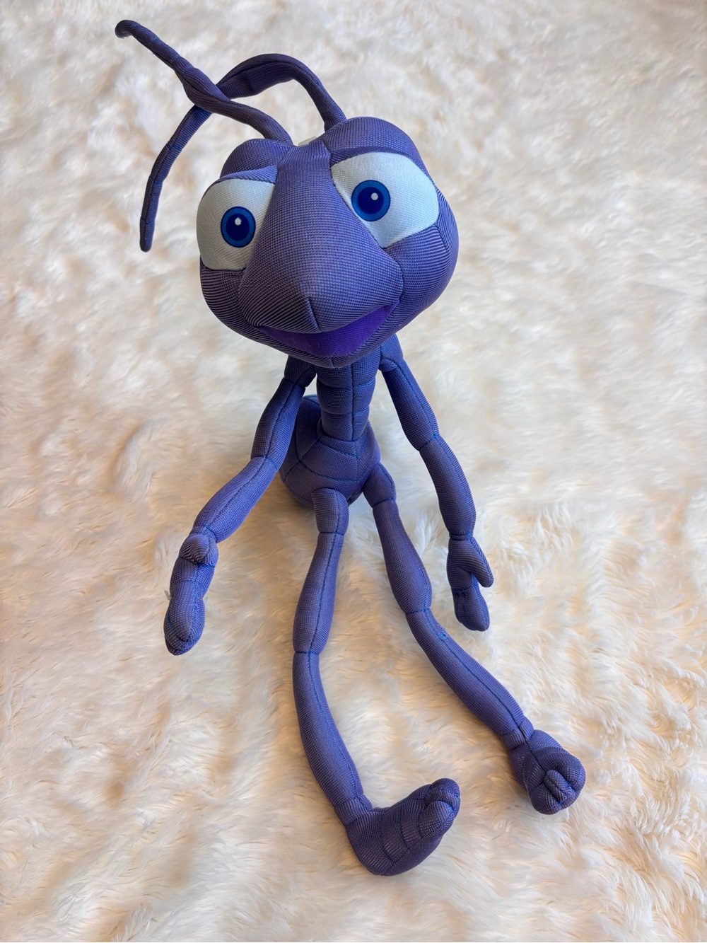 Vintage Applause Disney Pixar A Bug's Life Flik Posable Plush Stuffed Animal 18"